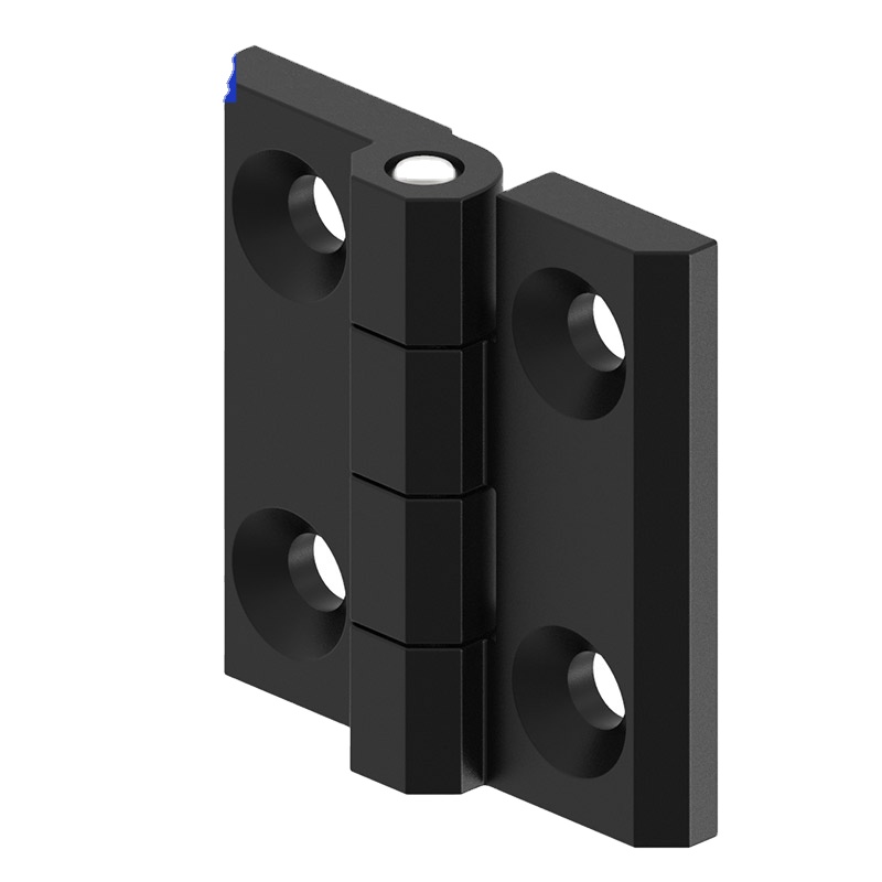 Polish Aluminum Gate Hinge Satin OEM Ball Bearing Furniture Pivot Door Flat Butt Hing Doors Conceale