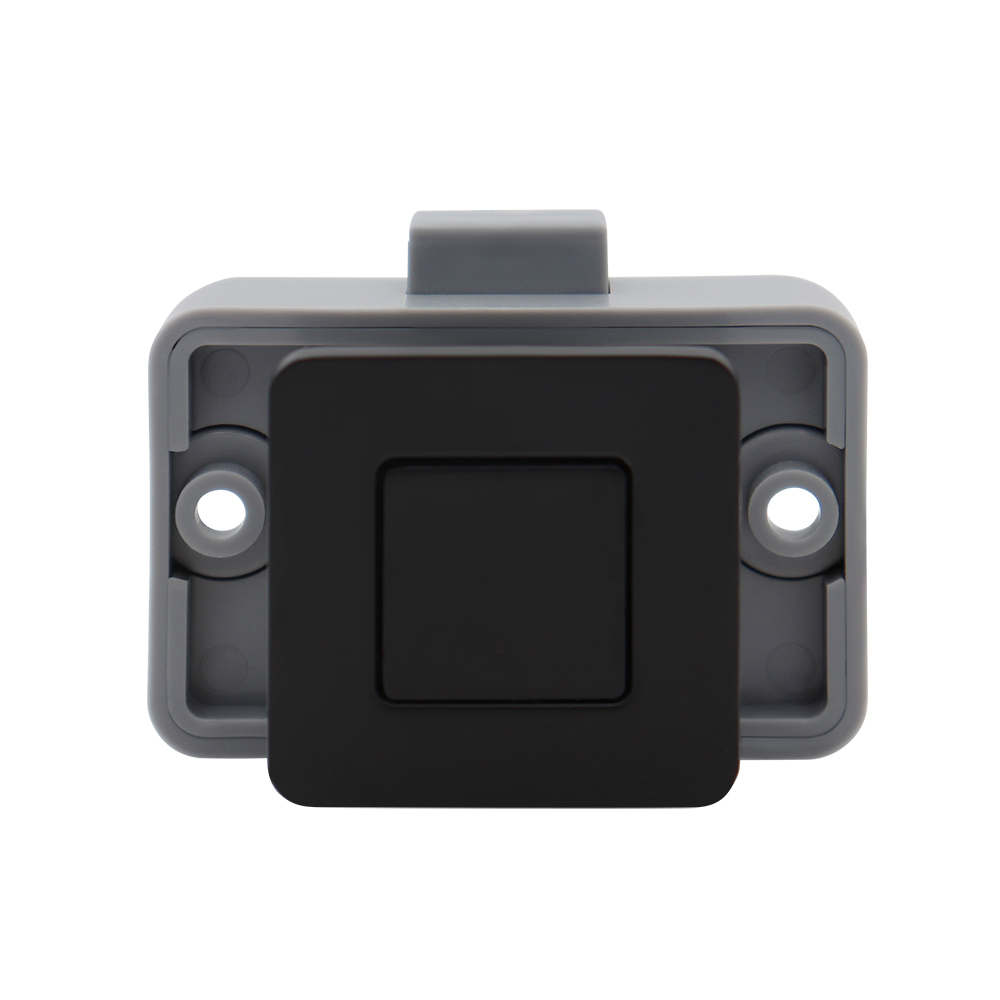 Push button lock for caravansCabinet door knob latchKeyless concealed square lockCaravan accessories