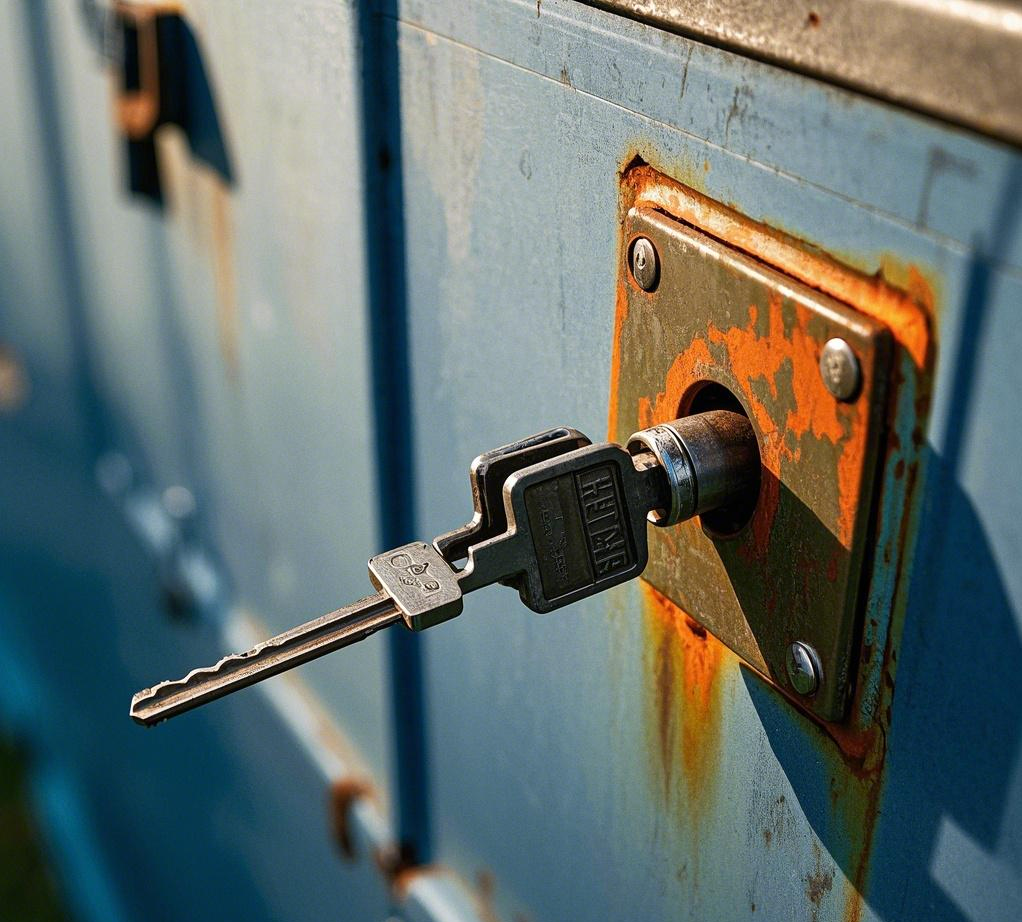 rv lock keyed in backwards damaging the lock cylinder? 