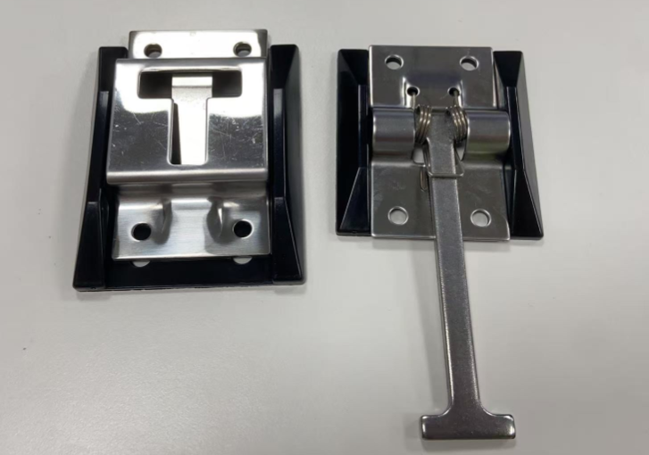 T-Bar Door Retainer & Catchplate Set – Stainle