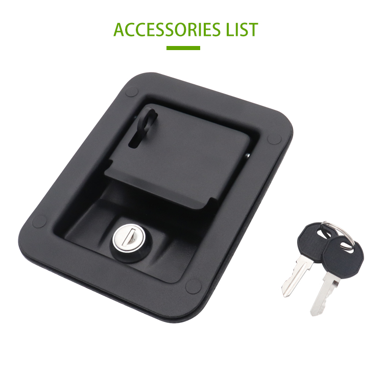 three-point pull handle panel lock