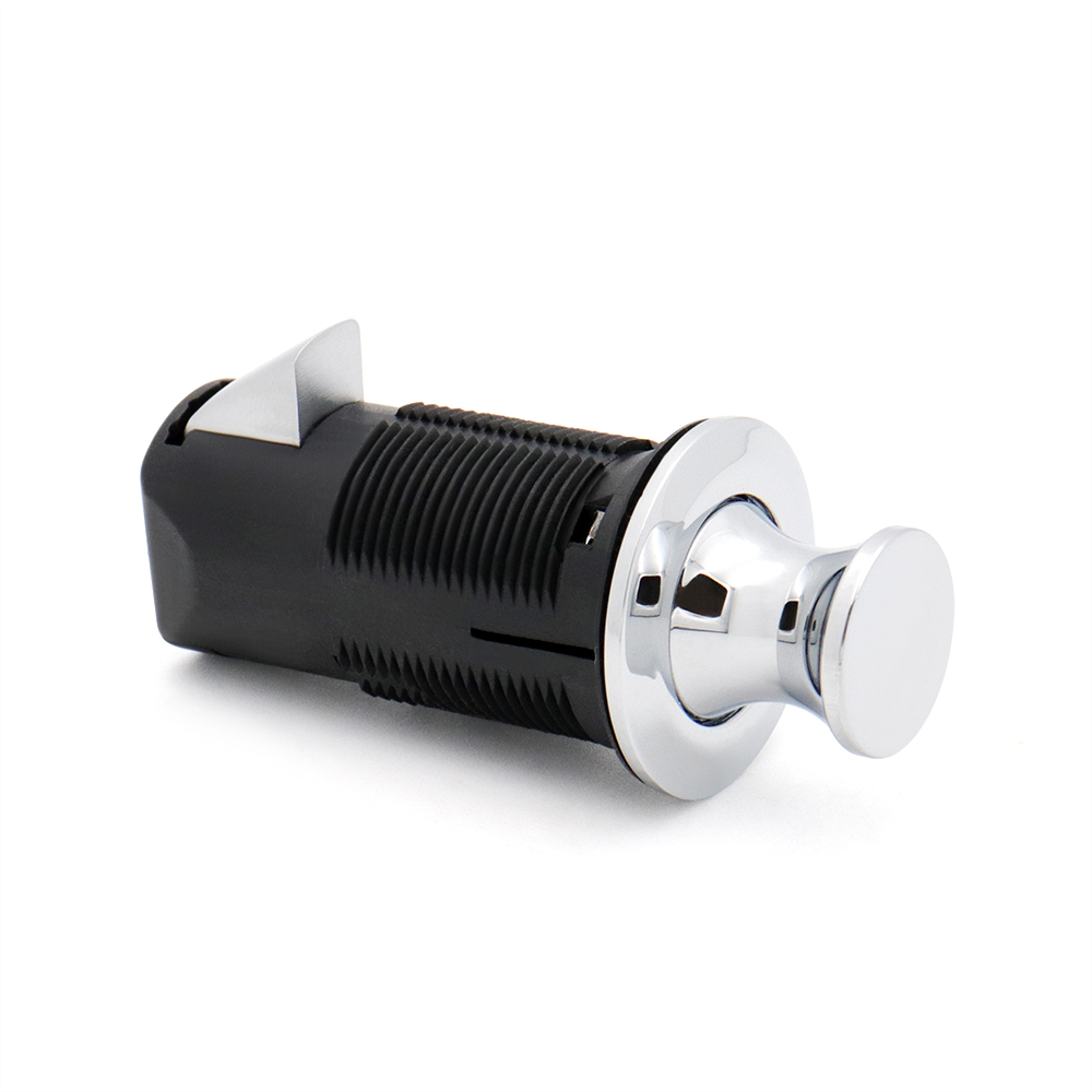 Push-to-Open Latch Keeper