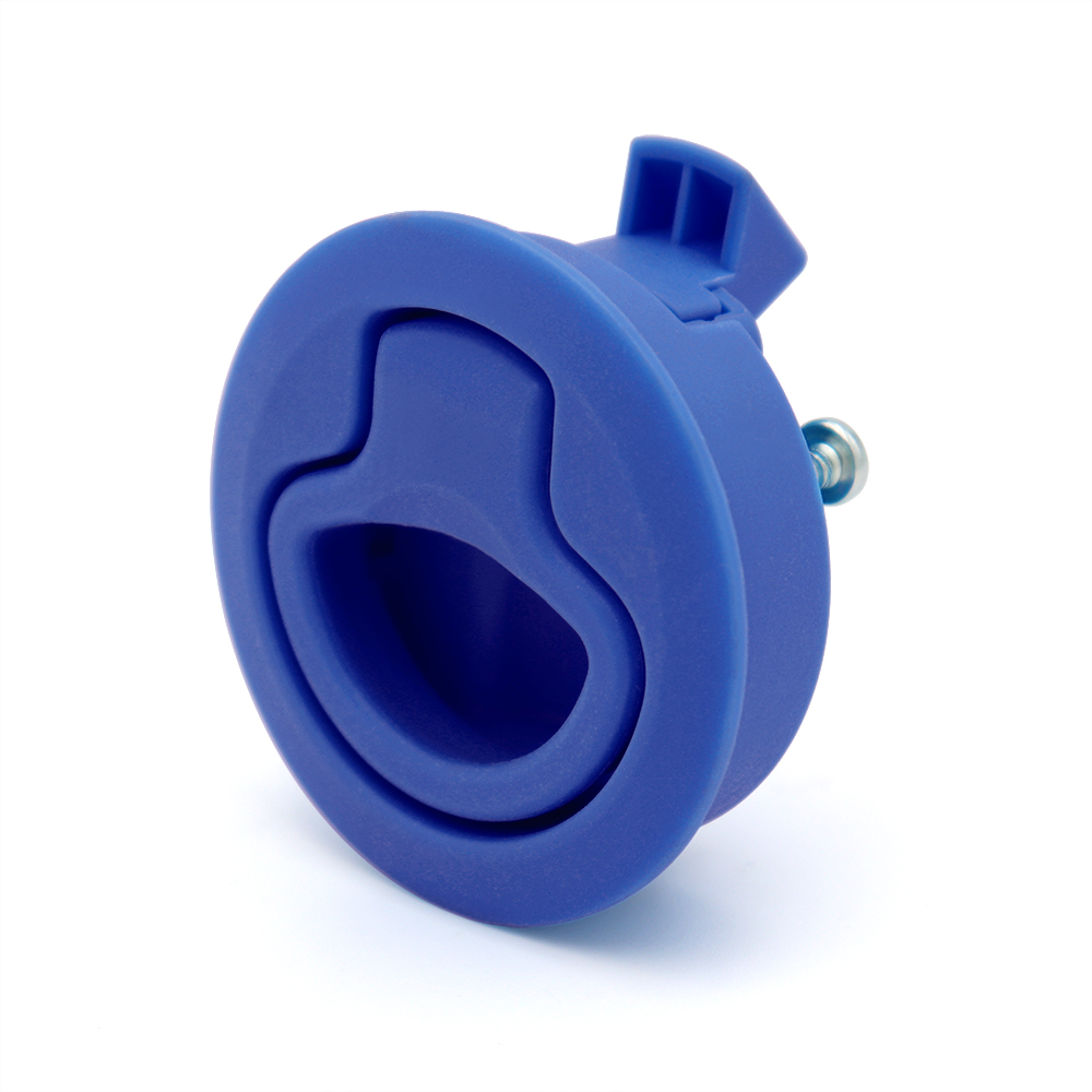 Round Pull Ring Lock Embedded Handle Lock Knocker-shape Round Pull-type Door Cam Locks Flush Pull Slam Latch