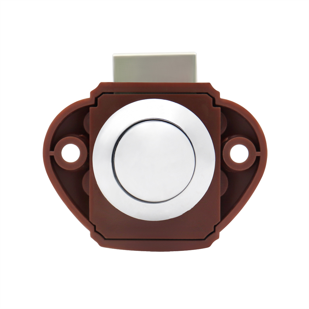 Yacht RV Overhead Cabinet Lock Gold Chro