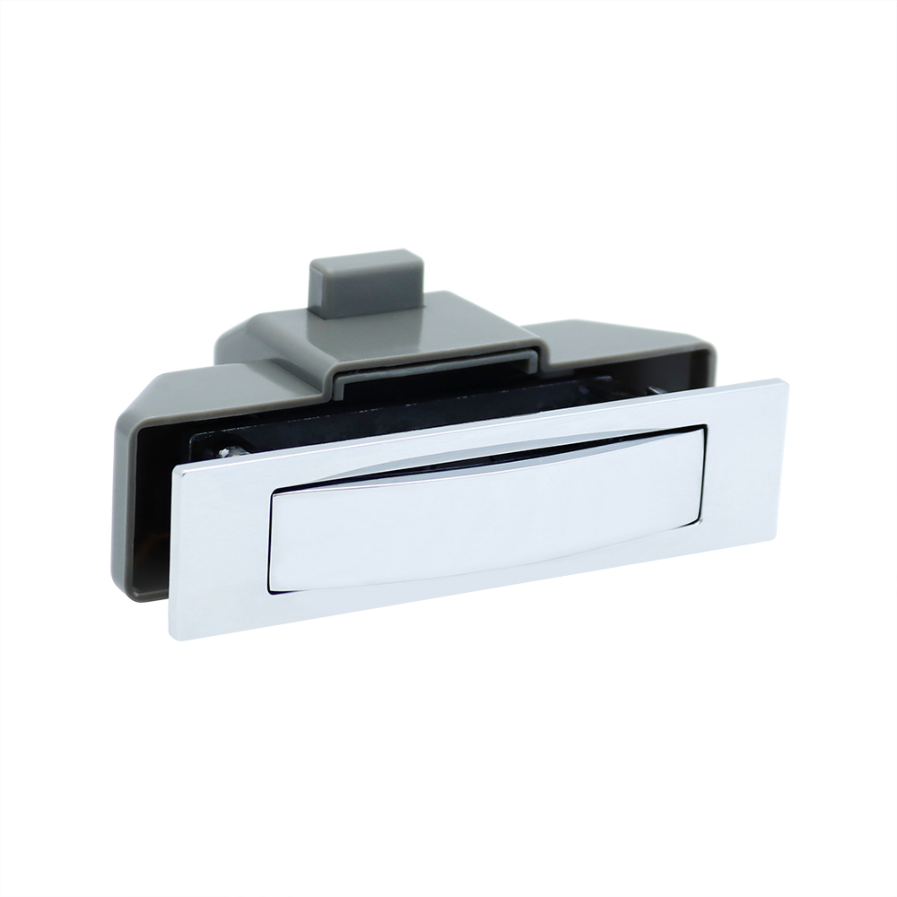 Zinc Alloy Rectangle Push Lock Furniture